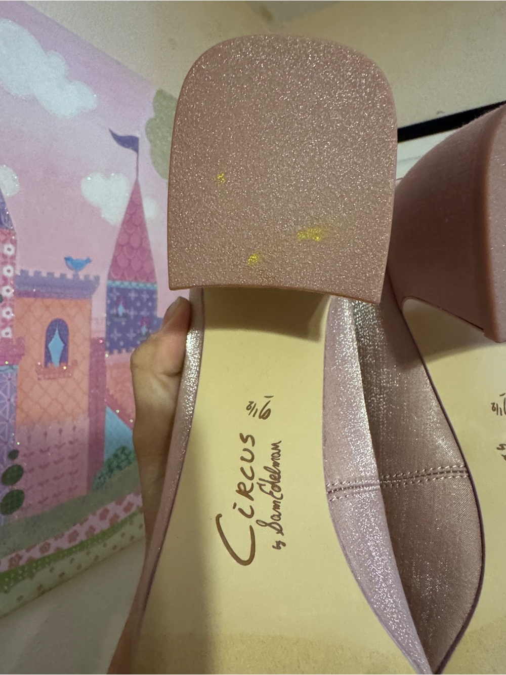 Della Wrap Up Block Heel Ballet Circus NY by Sam Edelman - Picture 11 of 13